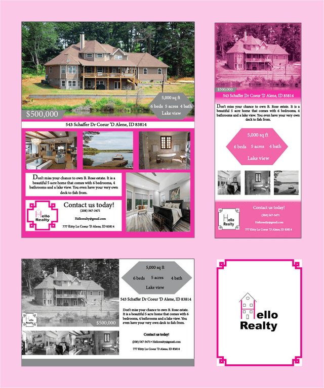 This is my project from my Indesign class